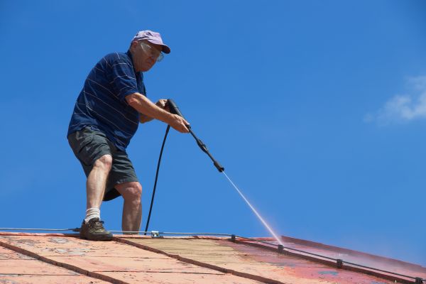 Professional Metal Roof Power Washing