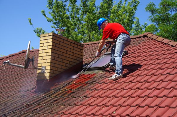 Tile Roof Stain Removal