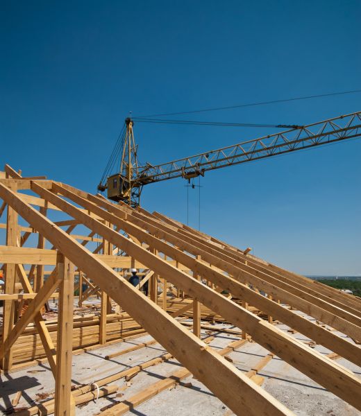 Professional A Frame Roof Installation